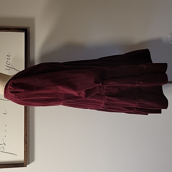 Gabby Skye Tiered Corduroy mini dress,  NWT - Picture 5 of 13